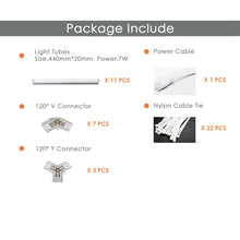 Загрузить изображение в средство просмотра галереи, Super Bright LED Hexagon Light for Car Wash Station Barber Shop Led Garage Ceiling Lights(DK-HGS402)