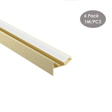 Load image into Gallery viewer, 40*26mm Architectural Drywall LED Strip Diffuser Aluminum Channel Profile for 12mm LED Strip Light (DK-DP4026)
