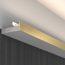 Load image into Gallery viewer, 40*26mm Architectural Drywall LED Strip Diffuser Aluminum Channel Profile for 12mm LED Strip Light (DK-DP4026)