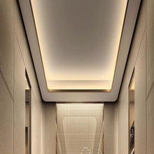 Load image into Gallery viewer, 40*26mm Architectural Drywall LED Strip Diffuser Aluminum Channel Profile for 12mm LED Strip Light (DK-DP4026)