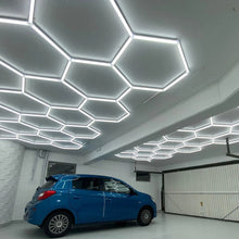 Загрузить изображение в средство просмотра галереи, Super Bright LED Hexagon Light for Car Wash Station Barber Shop Led Garage Ceiling Lights(DK-HGS402)