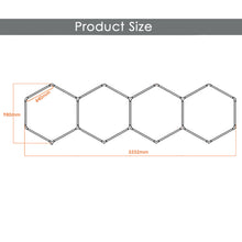 Загрузить изображение в средство просмотра галереи, Residential Commercial Hexagon Lighting Led Garage Ceilling Light For Car Show Room Gym Basement(DK-HGS404A)