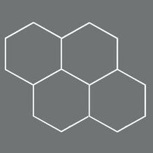 Загрузить изображение в средство просмотра галереи, Hexagonal Led Garage Shop Work Lights for Car Wash Warehouse Detailing Studio Gym Basement Wall Ceiling Hex Light(DK-HGS404B)