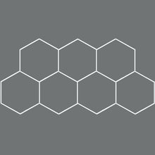 Load image into Gallery viewer, Hexagonal Garage Lights LED Hex Grid Lighting System for Gym Car Workshop Garage Basement(DK-HGS407B)