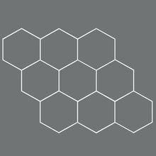 Load image into Gallery viewer, Hexagon LED Garage Lights Ceiling Hexagon LED Lights for Gym Garage Car Showroom Office(DK-HGS409B)