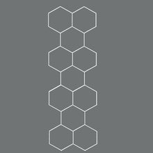 Load image into Gallery viewer, DIY Connect Hexagonal LED light Hex Detailing Garage Ceiling Light Gym Modular Ceiling Led Hexagon Lights(DK-HGS411B)