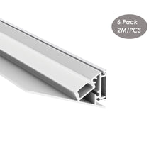 Load image into Gallery viewer, 68*30mm Architectural LED Profile Indirect Light Wall Washer LED Aluminum Channel Profile for LED Tape Light (DK-DP6830）
