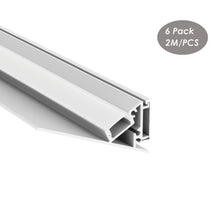 Load image into Gallery viewer, 68*30mm Architectural LED Profile Indirect Light Wall Washer LED Aluminum Channel Profile for LED Tape Light (DK-DP6830)