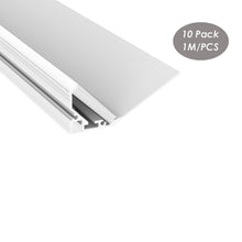 Load image into Gallery viewer, 81*33mm Architectural Wall Washer LED Strip Diffuser Aluminum Profile Channel for 15mm LED Strip Light (DK-DP8133)