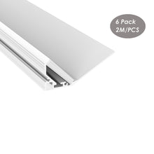 Load image into Gallery viewer, 81*33mm Architectural Wall Washer LED Strip Diffuser Aluminum Profile Channel for 15mm LED Strip Light (DK-DP8133)