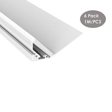 Load image into Gallery viewer, 81*33mm Architectural Wall Washer LED Strip Diffuser Aluminum Profile Channel for 15mm LED Strip Light (DK-DP8133)