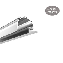 Load image into Gallery viewer, 101*68mm Cove Lighting Aluminum Profile Architectural Gypsum Plaster Ceiling Drywall Aluminum Profile for LED Strips(DK-DP10168)