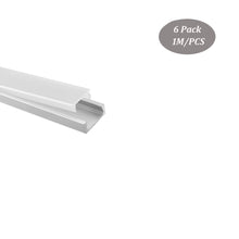 Load image into Gallery viewer, 15*6mm Slim Aluminum Profile LED with Milky Diffuser Lense Cover for Kitchen Under Cabinet Lighting(DK-MP1506)