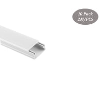 Load image into Gallery viewer, 16*9mm Floor Aluminum LED Profile with Clip-in Milky Diffuser Cover for 8-13mm Width Strip Light(DK-MP1609)