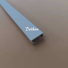 Load image into Gallery viewer, 16*9mm Floor Aluminum LED Profile with Clip-in Milky Diffuser Cover for 8-13mm Width Strip Light(DK-MP1609)