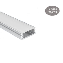 Load image into Gallery viewer, 19*7mm Architectural LED Profile for Strip Light With Milky Diffuser Cover,Aluminum Channel Extrusion Track(DK-MP1907)