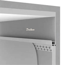 Load image into Gallery viewer, 119*18mm Indirect Lighting Trimless Recessed LED Profile Drywall Plaster-in with Light Strip Diffuser Cover(DK-DP11918)