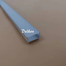 Load image into Gallery viewer, 20*10mm U Shape LED Aluminum Profil with Milky Diffuser Cover for 8-17mm Width Strip Light(DK-MP2010)