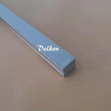 Load image into Gallery viewer, 23*20mm U Shape Alu Profile LED with Milky Diffuser Cover for Double Row Tape Light(DK-MP2320)