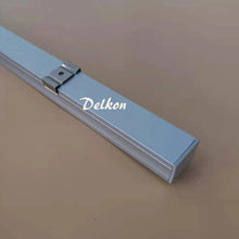 Load image into Gallery viewer, 23*20mm U Shape Alu Profile LED with Milky Diffuser Cover for Double Row Tape Light(DK-MP2320)