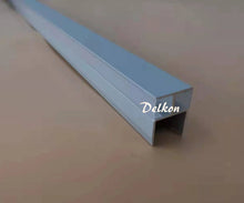 Carregar imagem no visualizador da galeria, 28*20mm Aluminum LED Profile for 18mm Thickness Wood Cabinet Shelf Up and Down Light(DK-MP2820)