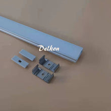 Carregar imagem no visualizador da galeria, 30*10mm Alu LED Profile with Milky Diffuser Cover for 8-27mm Width Strip Light (DK-MP3010)
