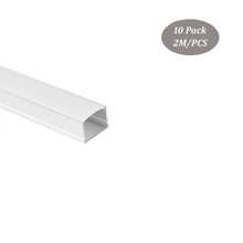 Load image into Gallery viewer, 30*20mm Wide Aluminum LED Profile with Milky Diffuser Cover for 8-27mm Width Strip Light(DK-MP3020)