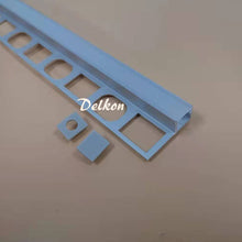 Load image into Gallery viewer, 33*11mm Tile Trim Marble Edge Aluminum LED Channel Profile Plaster Drywall for 8-10mm LED Strip(DK-DP3311B)