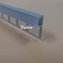 Load image into Gallery viewer, 33*11mm Tile Trim Marble Edge Aluminum LED Channel Profile Plaster Drywall for 8-10mm LED Strip(DK-DP3311B)