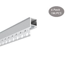 Load image into Gallery viewer, 42*20mm Gypsum LED Strip Channel Recessed Drywall Plaster Aluminum Profile for Wall Ceiling(DK-DP4220)