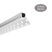 Load image into Gallery viewer, 46*26mm Inner Corner Plaster-in Profile Extrusion,Aluminum LED Channel for Architectural Lighting(DK-DP4626)