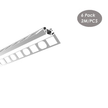 Load image into Gallery viewer, 56*22mm Tile/Marble Aluminum LED Profile Internal Corner Trimless Recessed for Kitchen/Bathroom(DK-DP5622)