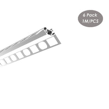 Load image into Gallery viewer, 56*22mm Tile/Marble Aluminum LED Profile Internal Corner Trimless Recessed for Kitchen/Bathroom(DK-DP5622)