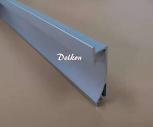 Load image into Gallery viewer, 68*14mm Baseboard LED Strip Aluminum Profile Channel System for Wood Wall Floor Skirting Board(DK-DP6814)