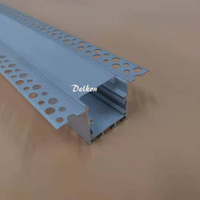 Load image into Gallery viewer, 74*35mm Plaster LED Channel,Drywall Aluminum LED Profile Trimless Recessed for Architecture(DK-DP7435)