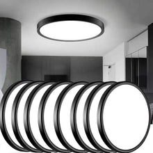 Load image into Gallery viewer, 12 Inch 24W LED Flush Mount Ceiling Light 5000K Daylight 120V Surface Mount Ceiling Light LED Flat Overhead Ceiling Light Fixture for Kitchen Bedroom Living Laundry Room