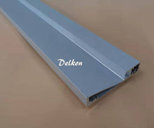 Load image into Gallery viewer, 80*16mm Skirting Wall Foot Line Aluminum LED Profile Channel Extrusion Track with Milky Diffuser Cover(DK-DP8016)