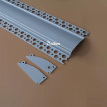 Load image into Gallery viewer, 96*18mm Indirect Lighting Skirting Board Drywall Aluminum LED Profile Trimless Recessed for LED Strips(DK-DP9618)