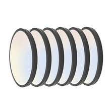 Load image into Gallery viewer, 9 Inch 20W LED Flush Mount Ceiling Light Dimmable 3000K/4500K/6000K CCT Selectable Surface Mount Ceiling Light LED Flat Modern Ceiling Light Fixture for Kitchen Bedroom Living Laundry Room