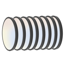 Load image into Gallery viewer, 9 Inch 20W LED Flush Mount Ceiling Light Dimmable 3000K/4500K/6000K CCT Selectable Surface Mount Ceiling Light LED Flat Modern Ceiling Light Fixture for Kitchen Bedroom Living Laundry Room
