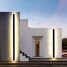 Load image into Gallery viewer, 1 PCS / Pack Waterproof Outdoor Wall Lamp LED Long Strip Wall light IP65 Courtyard Light Garden Villa Porch Wall Sconce Light