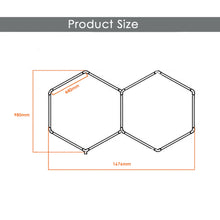 Ladda upp bild till gallerivisning, Super Bright LED Hexagon Light for Car Wash Station Barber Shop Led Garage Ceiling Lights（DK-HGS402）
