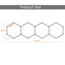 Ladda upp bild till gallerivisning, Residential Commercial Hexagon Lighting Led Garage Ceilling Light For Car Show Room Gym Basement（DK-HGS404A）
