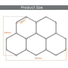 Load image into Gallery viewer, LED Car Workshop Light Hexagon Detailing Led Home Hexagon Garage Ceiling Light（DK-HGS405B）
