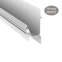 Load image into Gallery viewer, 64*136mm aluminum profile for led strip sheetrock wall aluminium led profile white drywall led channel (DK-DP64136)
