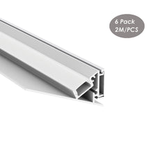 Загрузить изображение в средство просмотра галереи, 68*30mm Architectural LED Profile Indirect Light Wall Washer LED Aluminum Channel Profile for LED Tape Light (DK-DP6830）
