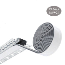 Load image into Gallery viewer, 75*13mm Plaster Led Profile With Long Diffuser Drywall Led Profile Strip Housing Aluminum Led Channel for 12.5mm Thick Drywall (DK-DP7513)
