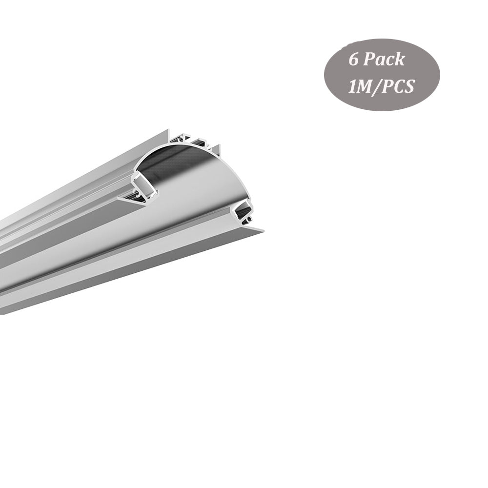 102*48mm Recessed Aluminum LED Profile Lighting Fixtures Indirect LED Profile Lighting