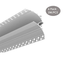 Carregar imagem no visualizador da galeria, 104*66mm Wall Washer LED Strip Light Diffuser Channel Profile Extrusion Track for Home Hotel Cooridor(DK-DP10466)
