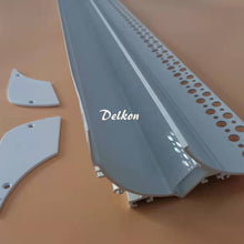 Загрузить изображение в средство просмотра галереи, 104*66mm Wall Washer LED Strip Light Diffuser Channel Profile Extrusion Track for Home Hotel Cooridor(DK-DP10466)
